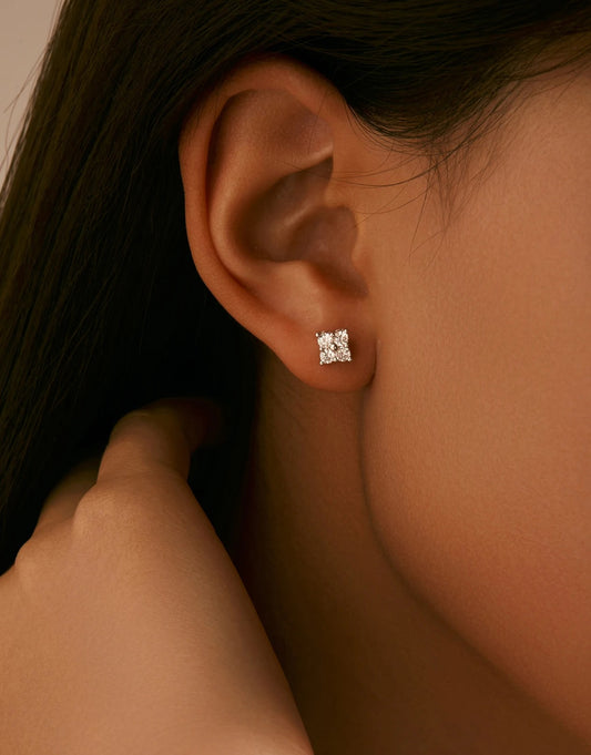 Cercei Moissanite D Color – Ideal Cut